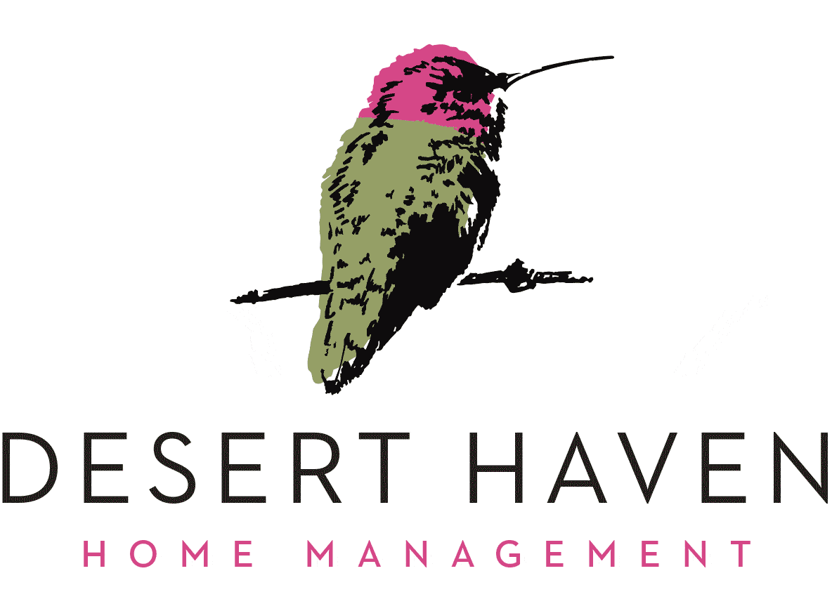 Desert Haven Home Management Sedona Arizona Hummingbird Logo