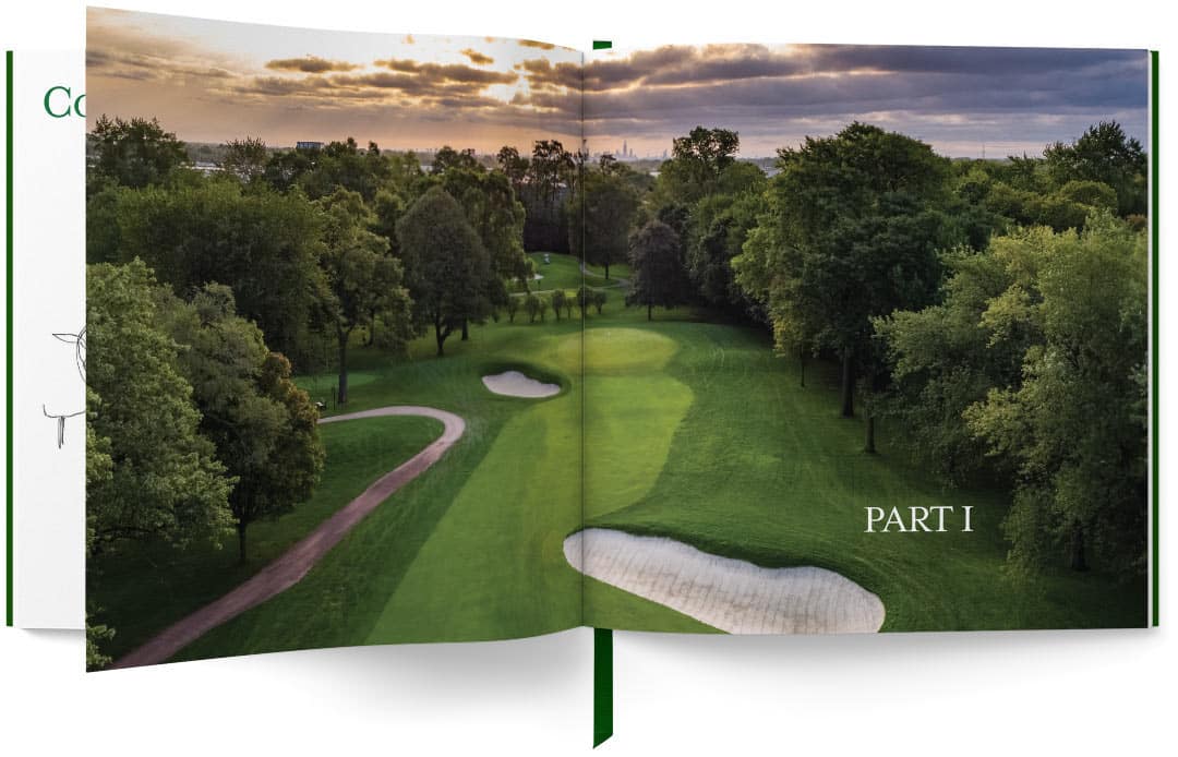 A spread from Magic is Not Obvious, a book by Gregory Martin, CSGCA, ASLA, RLA - Martin Design Golf