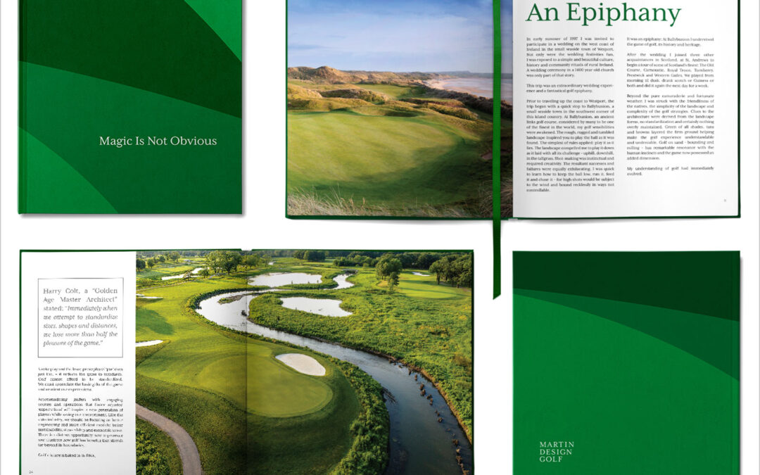 Martin Design Golf // Book