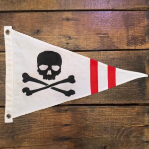 The Do Or Die Pennant - White